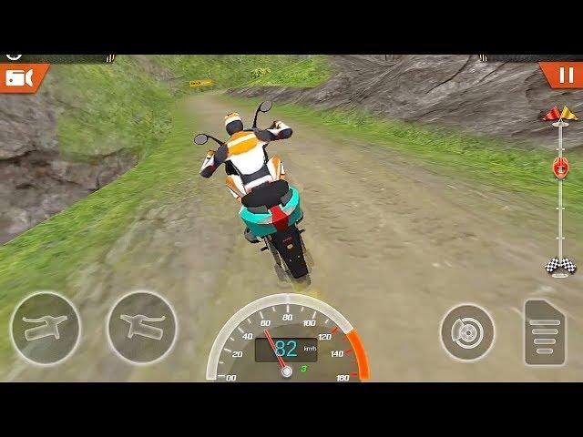 Offroad Motor Scooter Bike Racing Game || 3D Bike Games - Android Bike Gameplay 2019