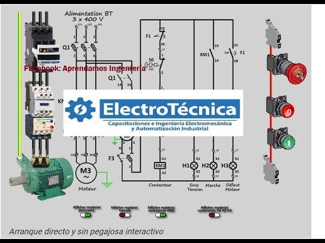 VIDEO 1 CONTROL ELECTRICO INDUSTRIAL , CONTACTORES, FLUIDSIM, CADESIMU