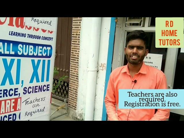 R D Home Tutors in Delhi and NCR | well qualified teachers| Admission at NIOS, Sol DU, IGNOU