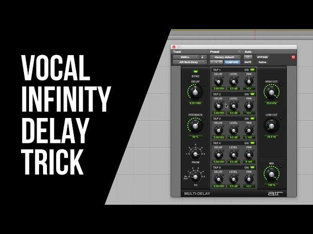 Vocal Infinity Delay Trick- RecordingRevolution.com