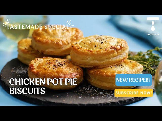 Chicken Pot Pie Biscuits: A Handheld Twist on a Beloved Classic!