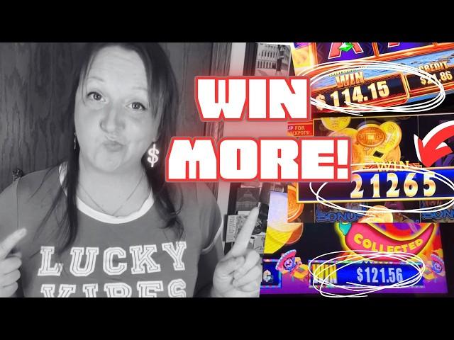 How to WIN MORE at slots EVERY TIME!  ( 10 More Insider Secrets! ) 