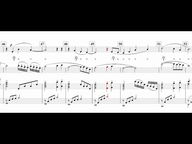 여호와는 나의 목자시니(시편 23편) / 최덕신 曲(Arr-해음)-Solo