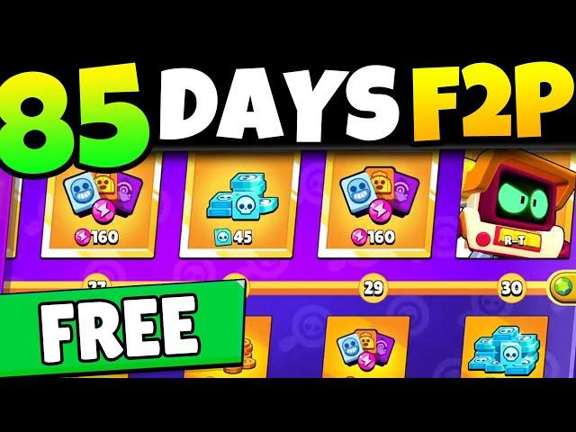 85 Days of Brawl Stars as a Free to Play (F2P #5)