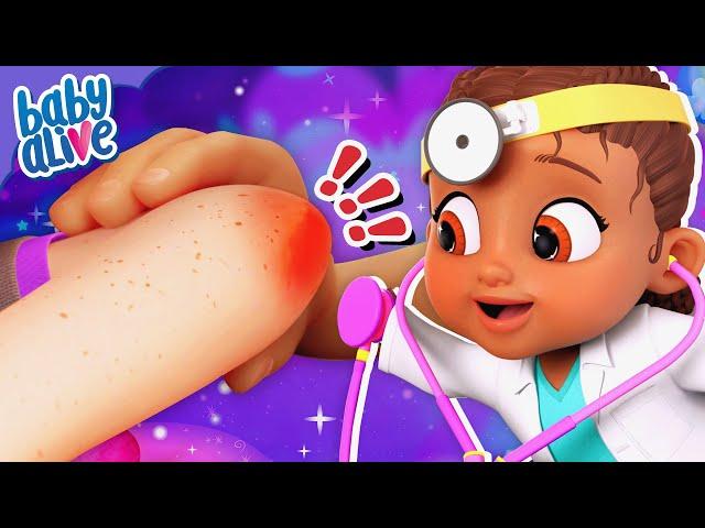 Baby Alive Gets A Boo Boo!  BRAND NEW Baby Alive Episodes  Family Kids Cartoons