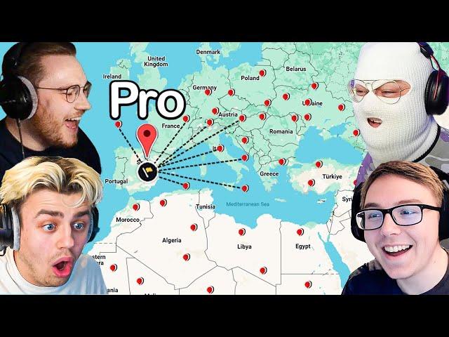 how many noobs does it take to beat 1 geoguessr pro?