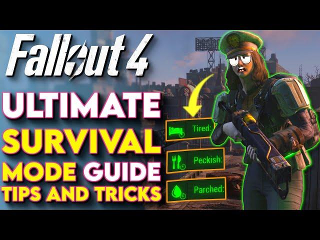 Ultimate SURVIVAL MODE Guide In Fallout 4! – Fallout 4 Survival Mode Tips (Fallout 4 Next Gen)