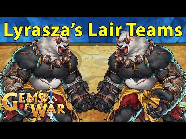 Gems of War: Lyrasza's Lair Deep Delve, Teams, and Strategy