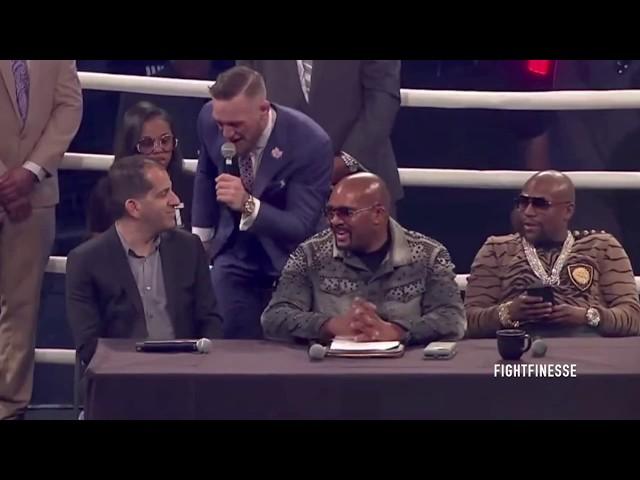 Conor McGregor SCREAMS " YOU'RE A F*CKIN WEASEL, WHAT ARE YOU GOING TO DO?" London Press Conference