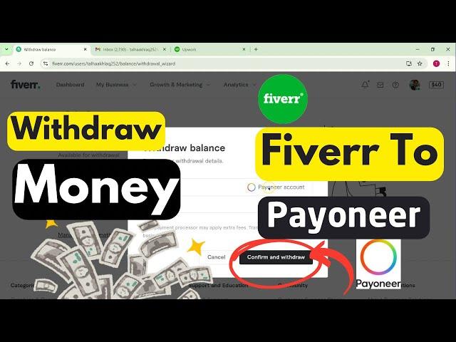 How To Withdraw Money From Fiverr To Payoneer 2024