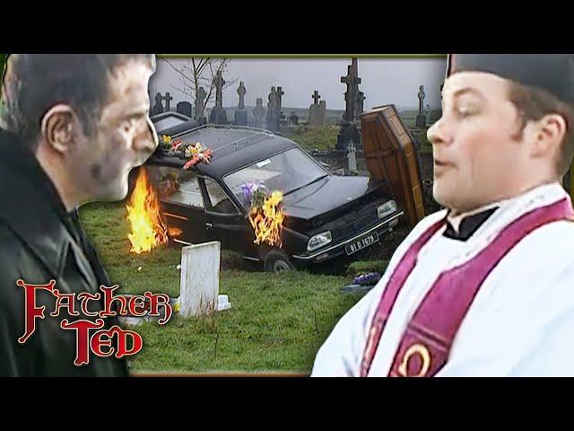 YOU LET DOUGAL DO A FUNERAL!? | Father Ted | Hat Trick Comedy