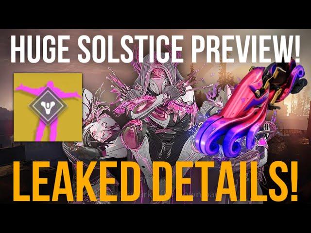 HUGE SOLSTICE 2024 PREVIEW! NEW EXOTIC BUNDLE, EVENT CARD, TITLE, & MORE! Destiny 2: Final Shape