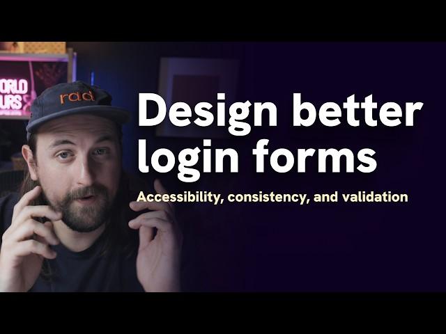 Designing forms are hard if you don't follow this UX Design guide! #uiux #designtutorial #uxdesign