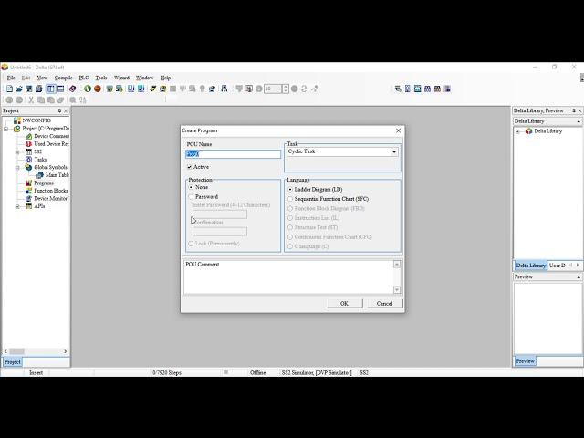 Connect #Delta #HMI #DOP to #PLC #Simulator