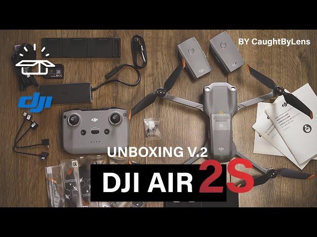 Dji AIR 2S fly more combo UNBOXING