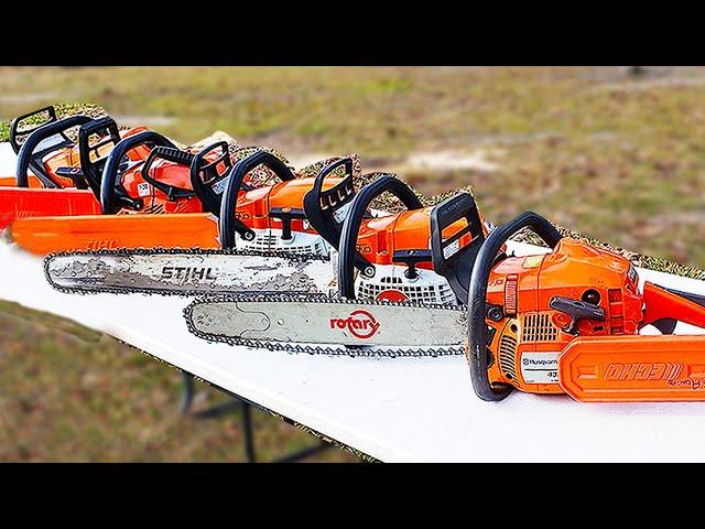 Farm Saw vs. Pro Saw! We compare Stihl, Husqvarna and Echo!