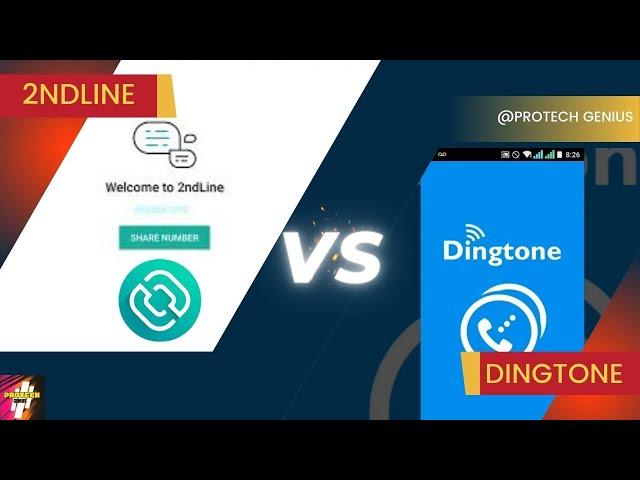 2nd Line vs Dingtone | Sign Up Problem Fix | Free Virtual Number