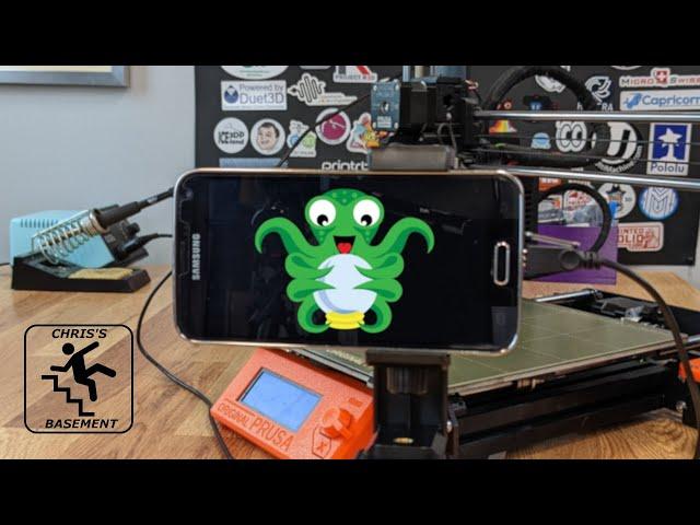 Octo4A - Octoprint On Your Android Phone - 2022 - Chris's Basement