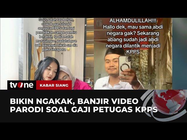 Viral Konten Gaji Petugas KPPS | Kabar Siang tvOne