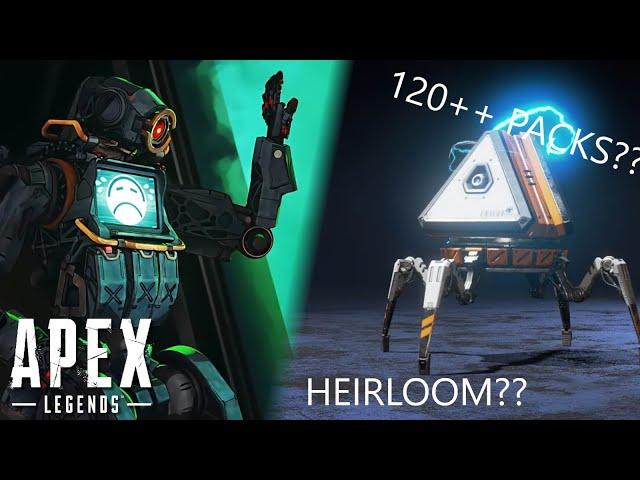 UNBOXING 120+ APEX PACKS | WRAITH HEIRLOOM INCOMING!?