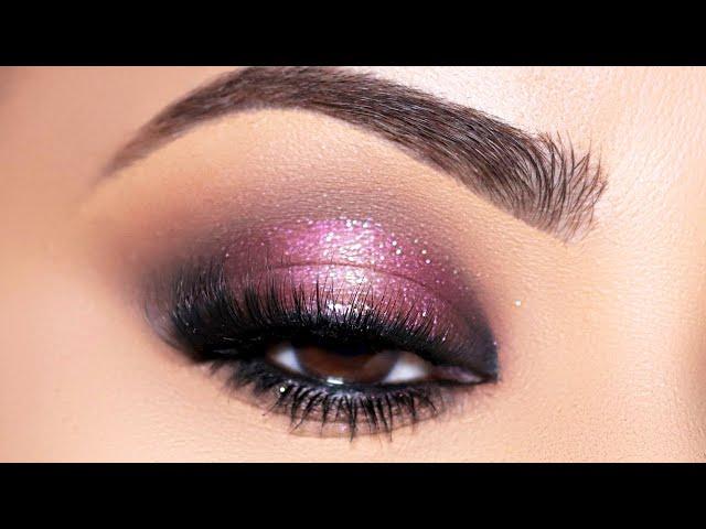 SOFT Pink Smokey HALO Eye Makeup Tutorial