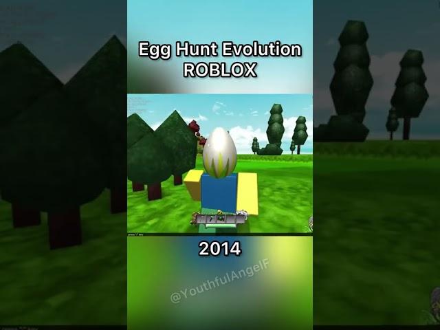 Evolution of Roblox Egg Hunts  #shorts