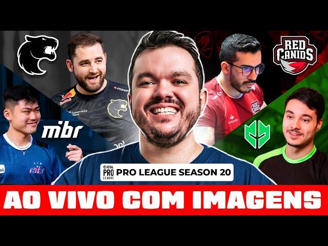 DIA 11 ESL Pro League Season 20 - COM Gaules AO VIVO COM IMAGENS