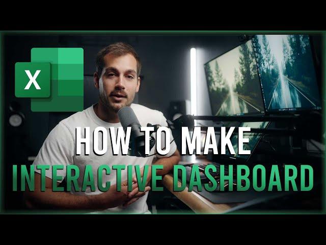 How to Create an Interactive Excel Dashboard in 2024