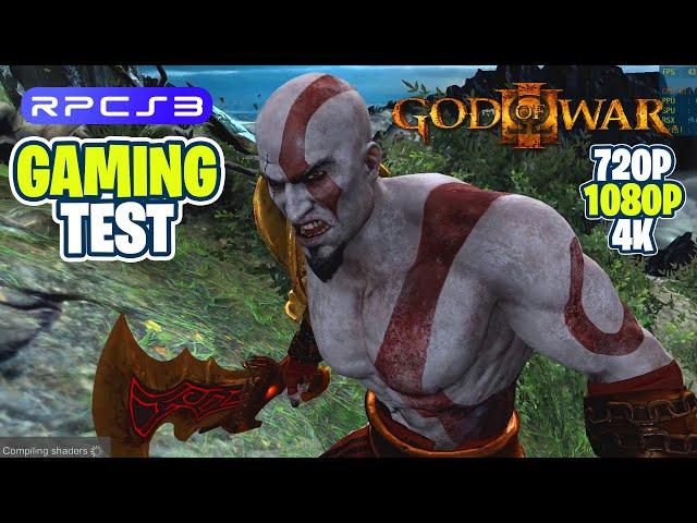 GOD OF WAR 3 GAMING TEST WITH RPCS3 2023