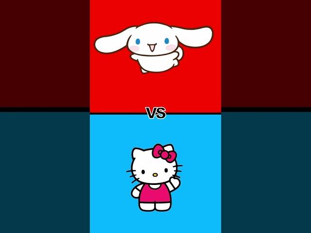 Cinnamoroll vs Hello Kitty!  Who's Your Favorite Sanrio Character?!