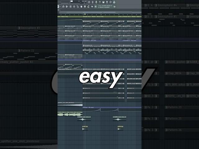 MAKING MUSIC IS SUPER EASY! #flstudiotutorial #edm #musicproduction