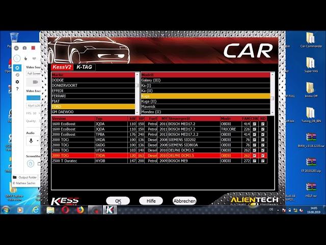 Tourturiel Chiptuning mit KESS V2 und Tuningfiles von Digitools24 com