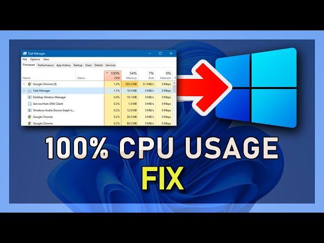 Fix 100% CPU Usage in Windows 11 - Easy Guide