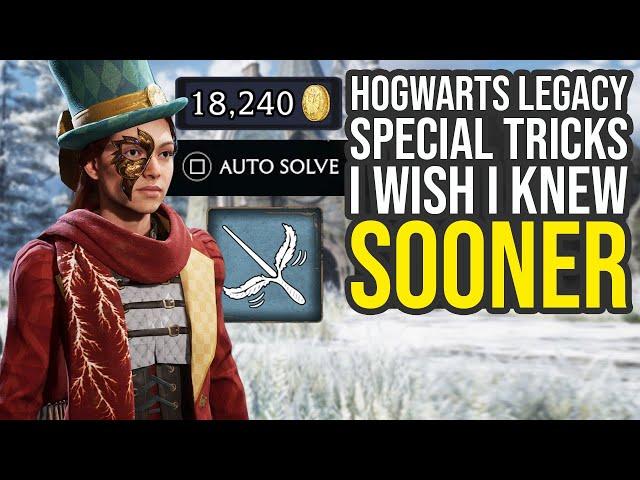 Hogwarts Legacy Tips And Tricks I Wish I Knew Earlier (Hogwarts Legacy Money Glitch)