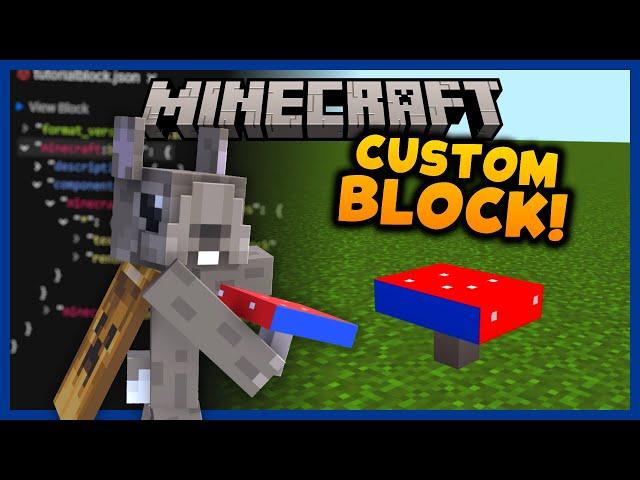 Minecraft CUSTOM BLOCK erstellen! - Minecraft Bedrock Tutorial