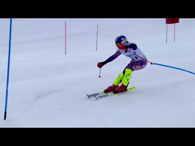 Jugend Cup in Courchevel with Jacqueline U14 on march 25th 2024