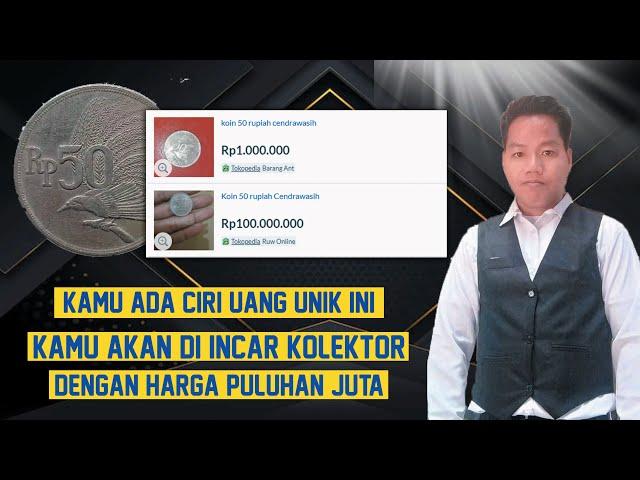 Terbaru Harga Uang Koin Rp 50 Rupiah Tahun 1971 || Dibayar 10 Juta Perkeping