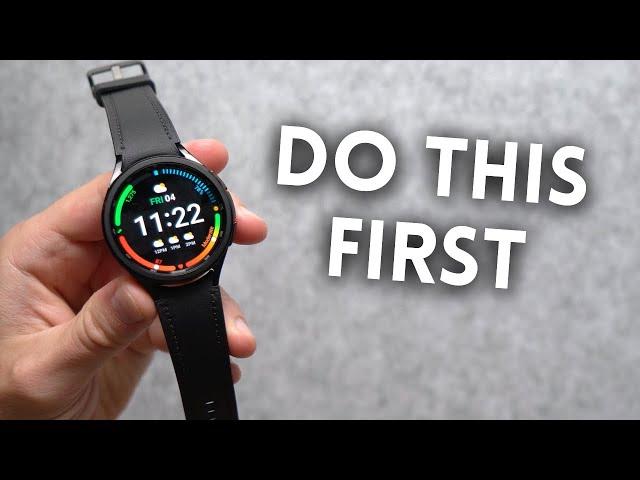 Galaxy Watch 6 Classic: Do This First!