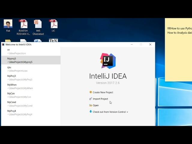 How to use/Execute Python Program in IntelliJ IDEA