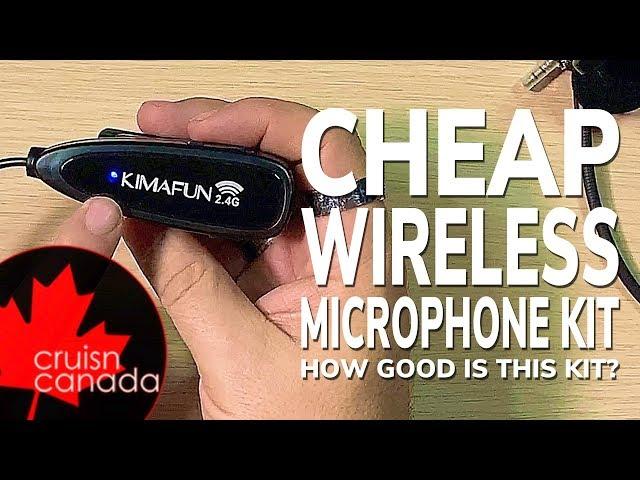 How Good Is This Cheap Wireless Lav / Headset Kit by Kimafun? (Our Review)