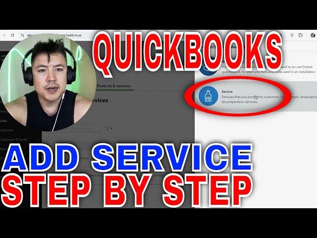   How To Add A Service In QuickBooks Online Account 