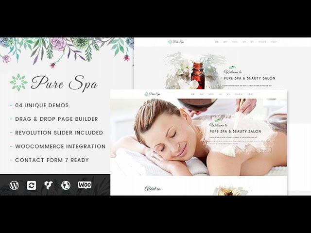 Pure - Spa & Beauty Responsive WordPress Theme | Themeforest Website Templates and Themes