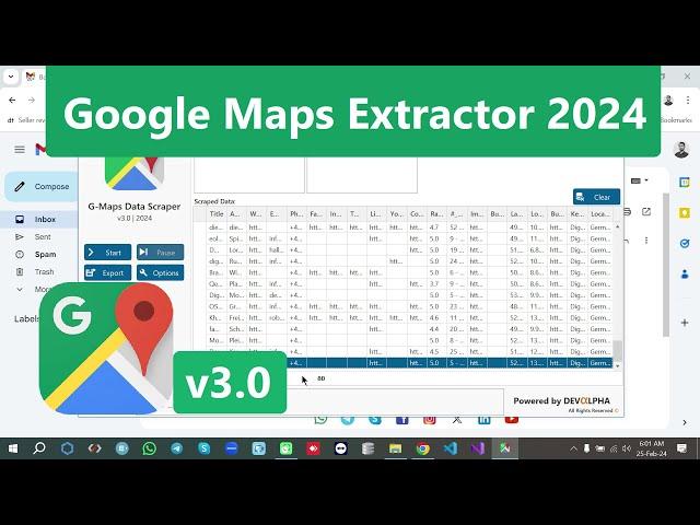 G-Maps Scraper v3.0 | 2024