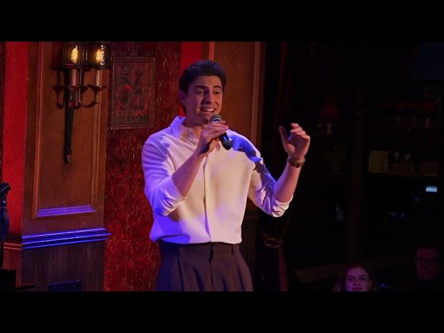 Derek Klena sings "My Petersburg" from Anastasia at 54 Below!