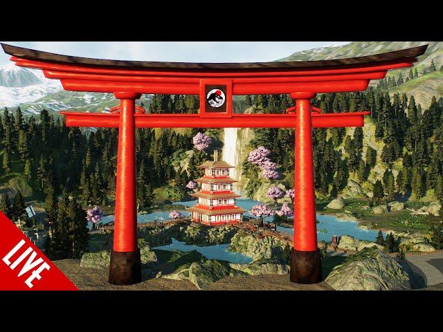  Zen Building Stream: Jurassic Park Japan | Jurassic World Evolution 2 LIVE