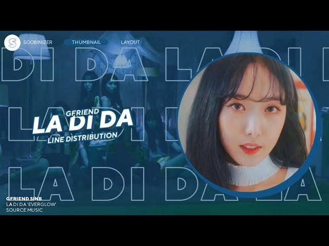 HOW WOULD GFRIEND SING LA DI DA EVERGLOW (GFRIEND) // Line Distribution + FMV