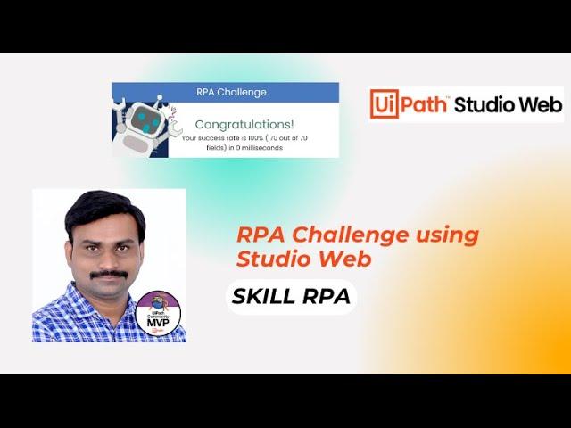 RPA Challenge Using UiPath Studio Web