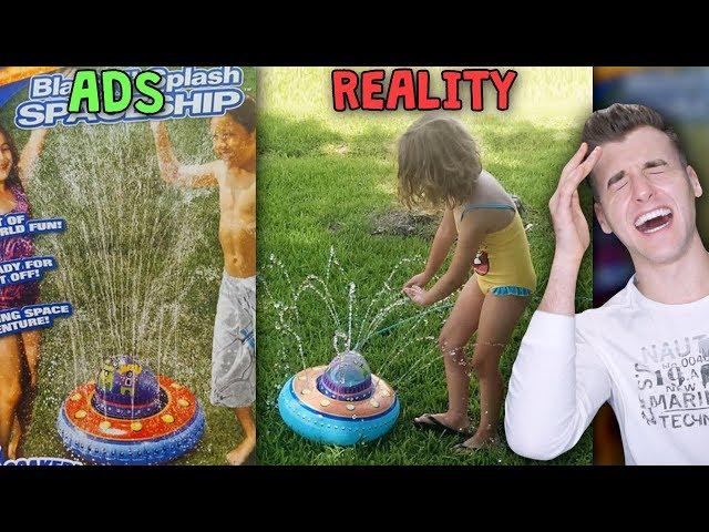 Ads Vs. Reality - Where Kids Dreams Are Crushed