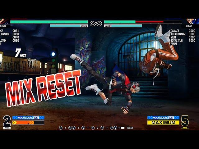 KOF XV : SHUNEI - Mixups Reset Patch 1.62  !