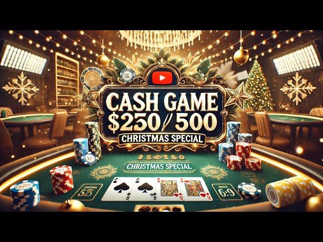 POKER RUSH Кеш игра 250/500 с лучшими в мире.